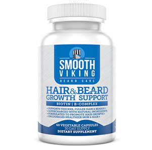 Smooth Viking beard growth vitamin review